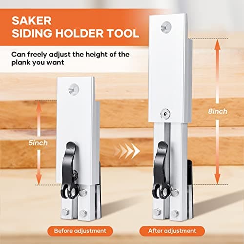 Adjustable Siding Install Tool for Fiber Cement Siding Installation