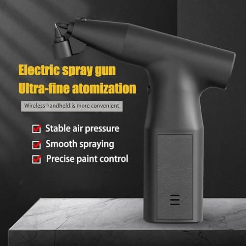 Portable Electric Spray Paint Gun for Cars and Home Use