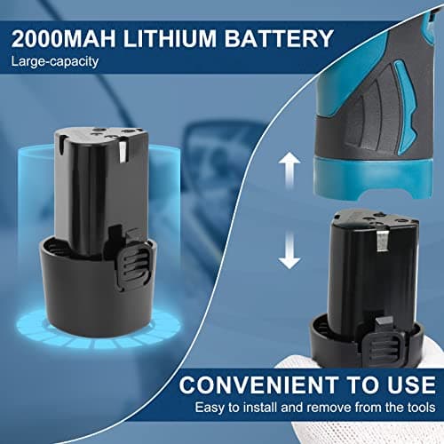 Saker Mini Cordless Buffer Polisher Battery