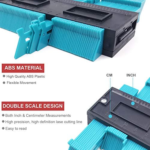 Relitec Contour Gauge Duplicators for Curved Shapes (Widen 5" & 10")