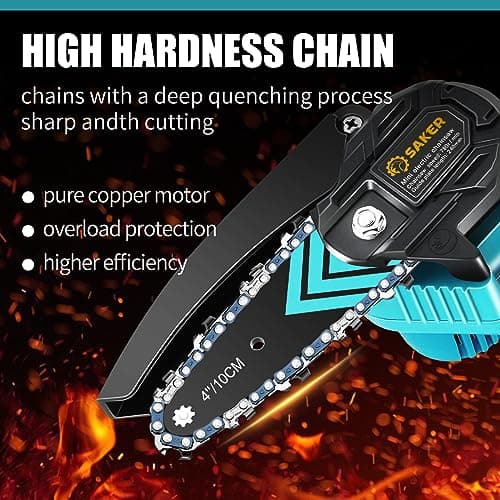 Saker Mini Chainsaw Cordless