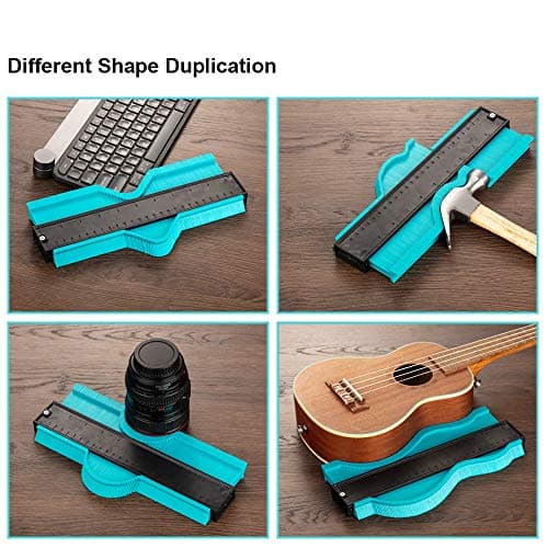Contour Duplicator 10" Precise Irregular Shape Copy Tool for Woodworking Auto Body Pipes